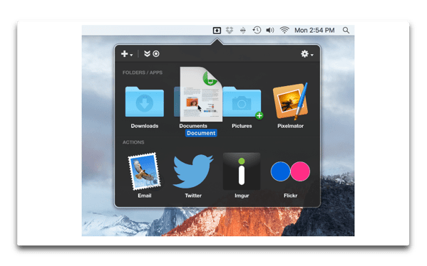 【Mac】ファイルをコピー・移動・共有アプリ「Dropzone 3」がバージョンアップ 酔いどれオヤジのブログwp