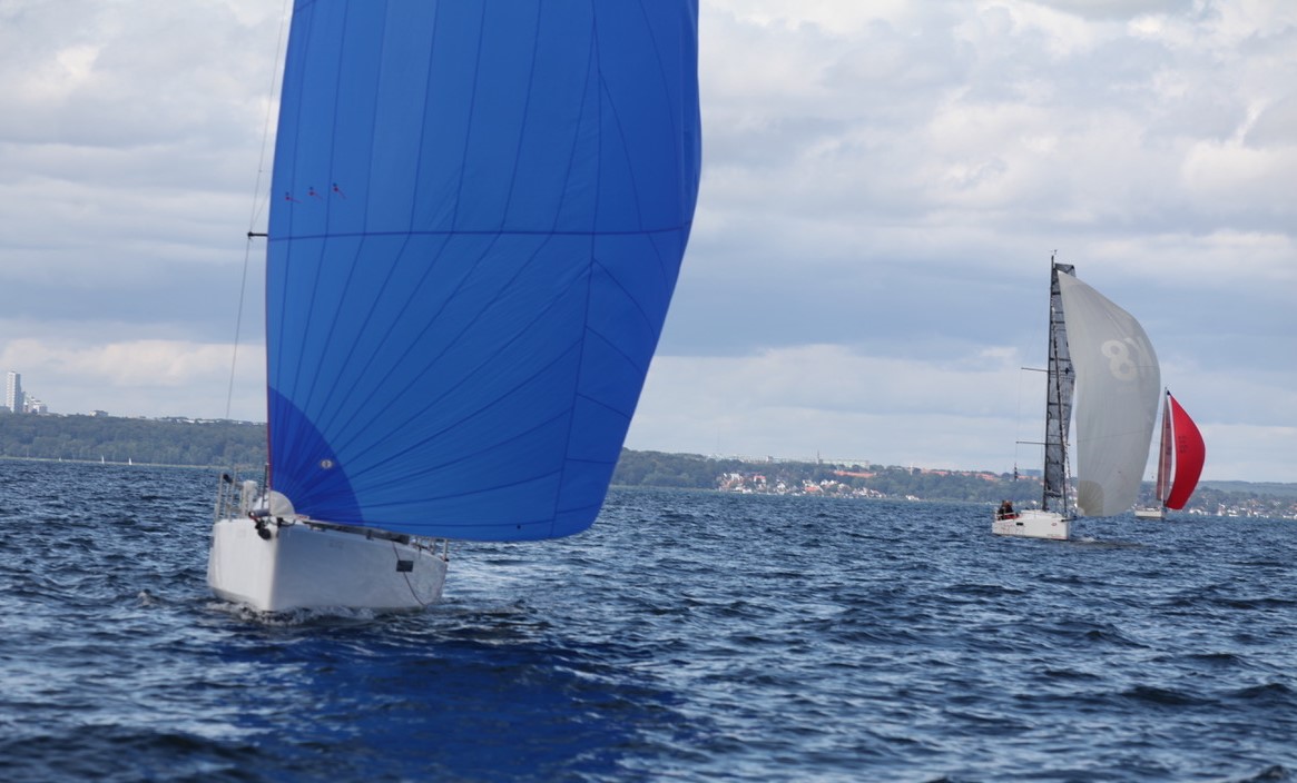 Inshoresejlerne af sted i perfekt vejr Danmark rundt Skagen og