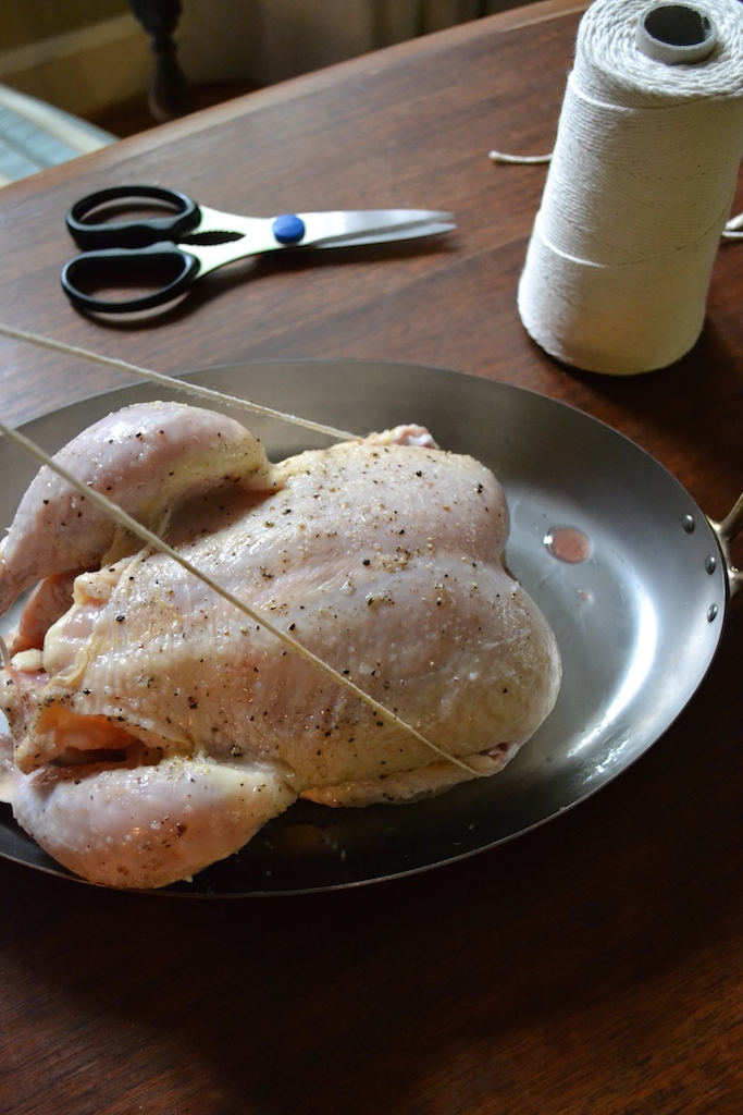 Chicken Challenge Meal 1 SlowRoasted Chicken & Carcass Stock Minced