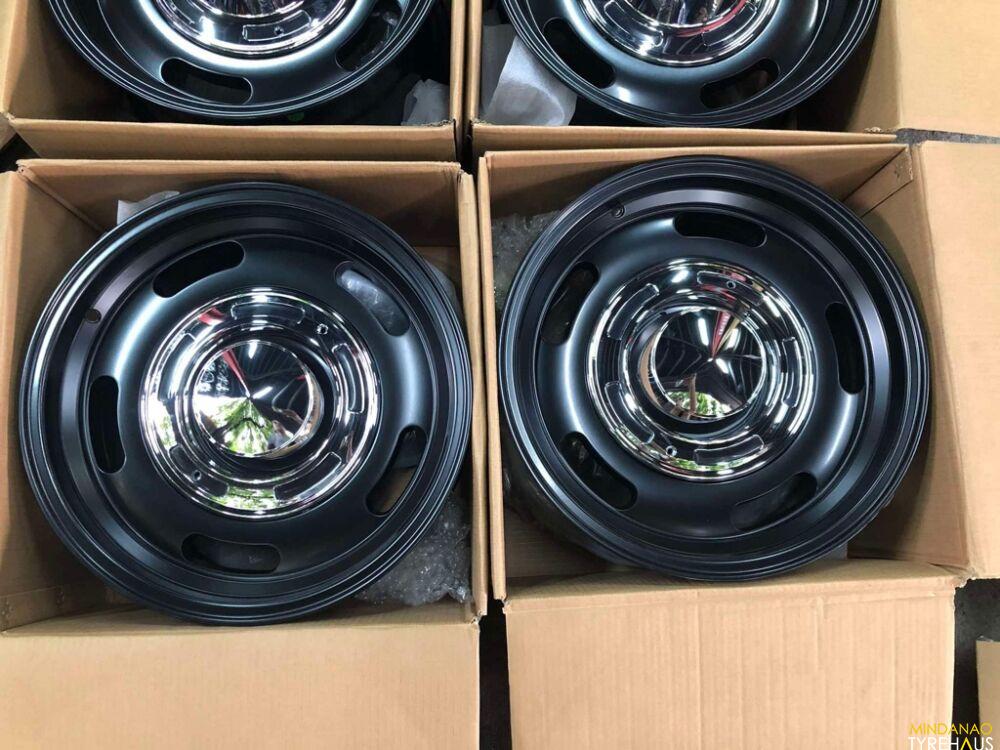 5pcs 15” Concept One Retro Black Magwheels 5 Holes pcd 139 Brandnew