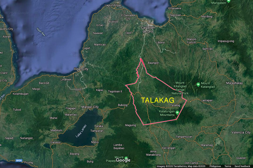 Maramag Bukidnon Map