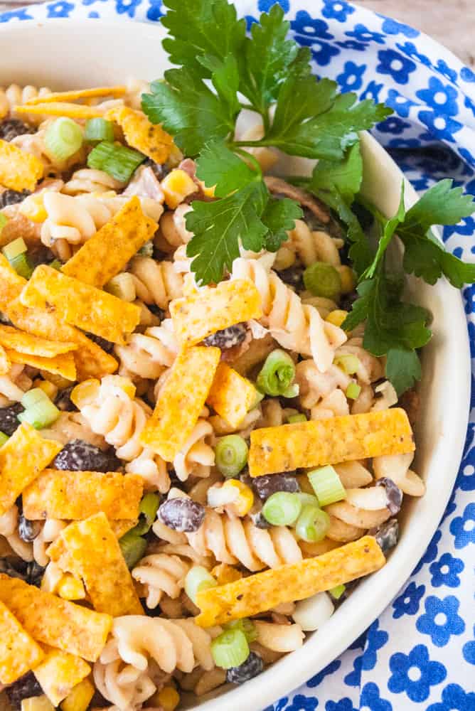 Barbecue Ranch Pasta Salad Mindee's Cooking Obsession