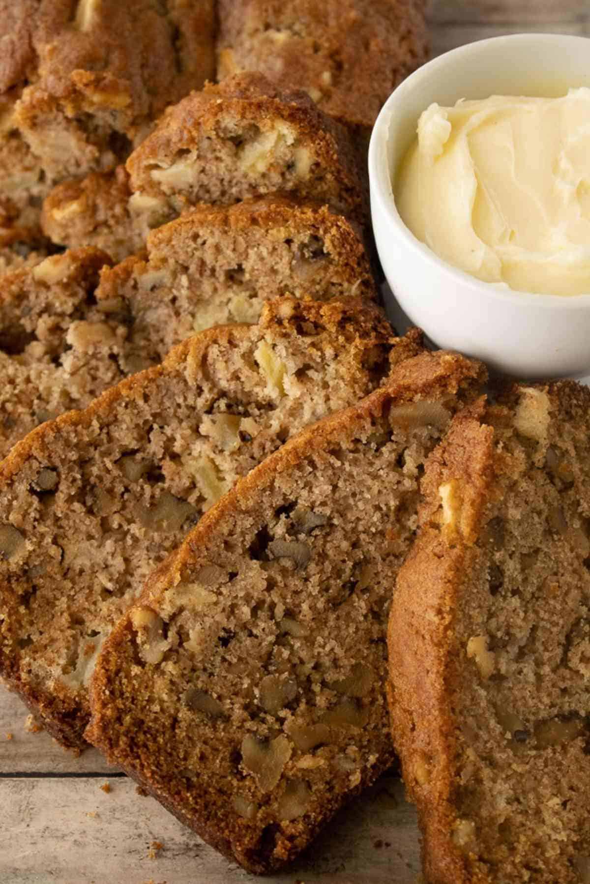 Walnut Apple Bread Mindee's Cooking Obsession