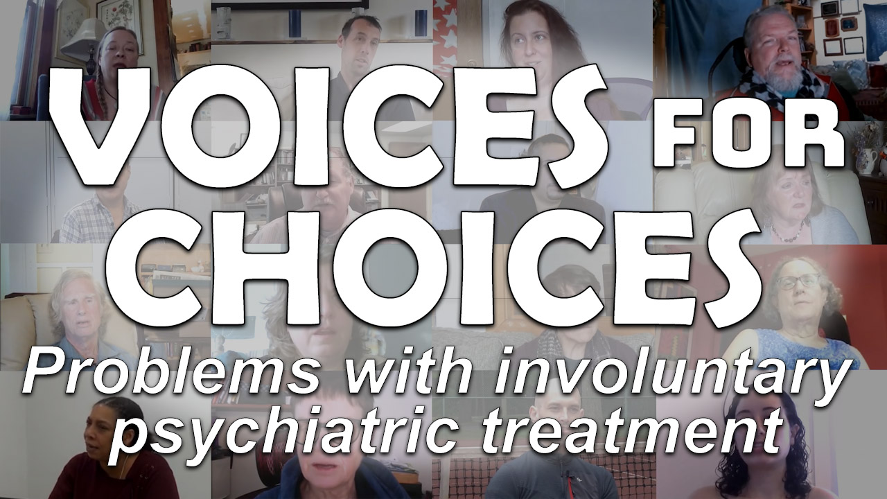 Problems with involuntary psychiatric treatment MindFreedom