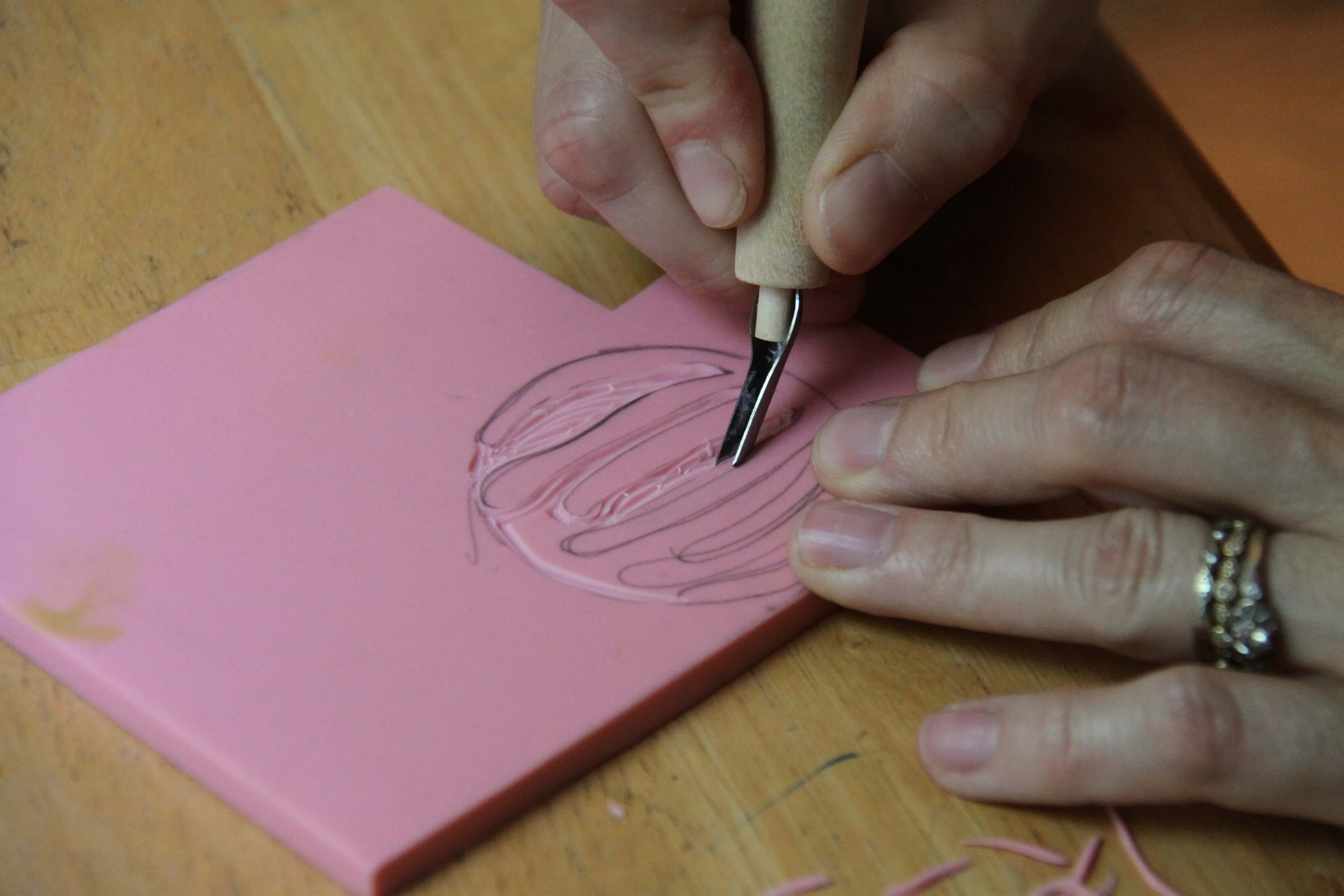 Handmade Stamp Cutting