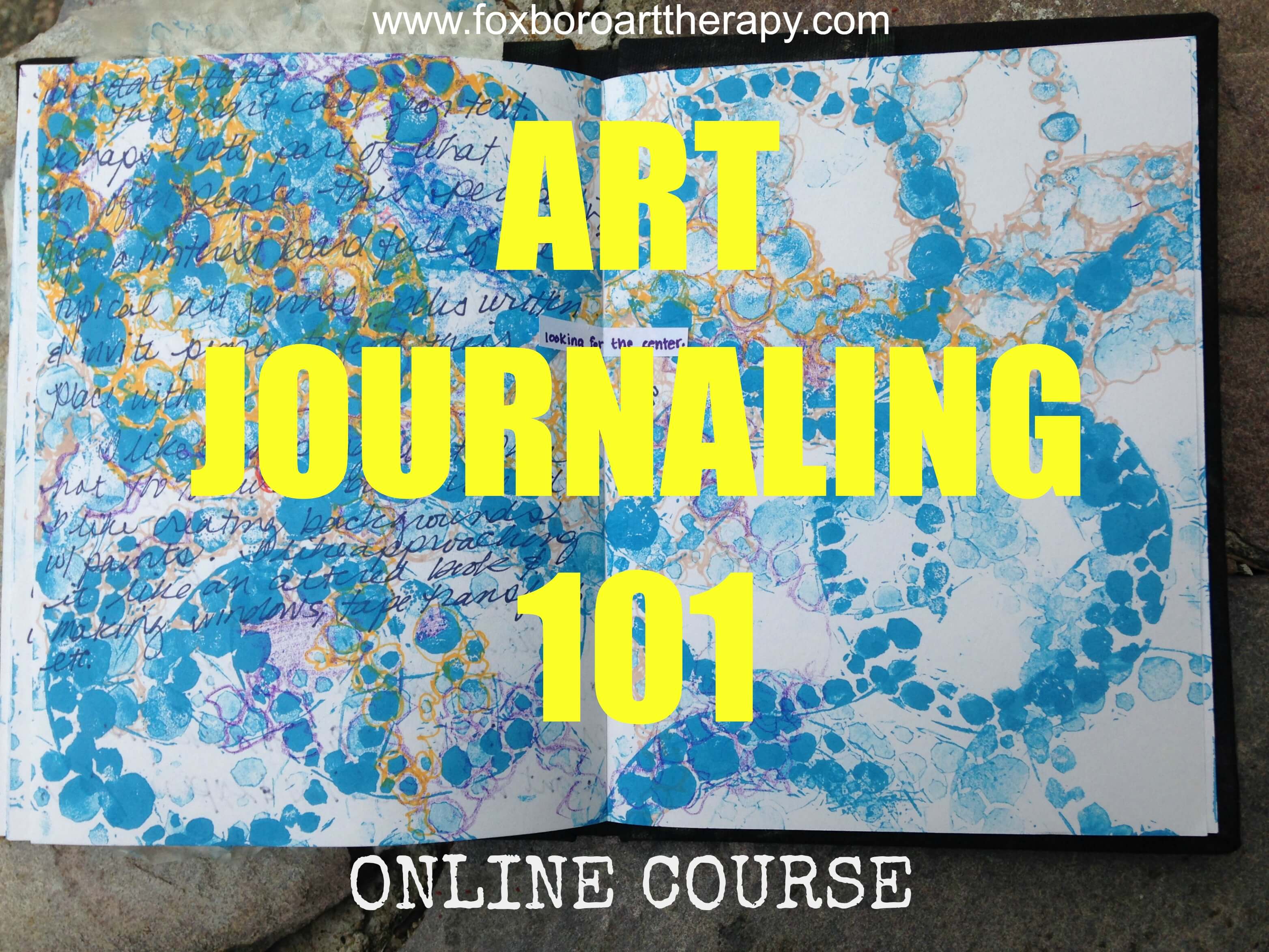 ART Journaling Online Course Mindful Art Studio