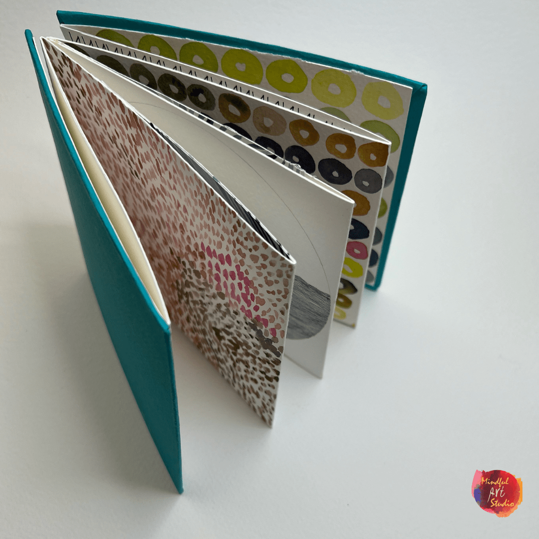 Handmade Accordion Journal Mindful Art Studio®