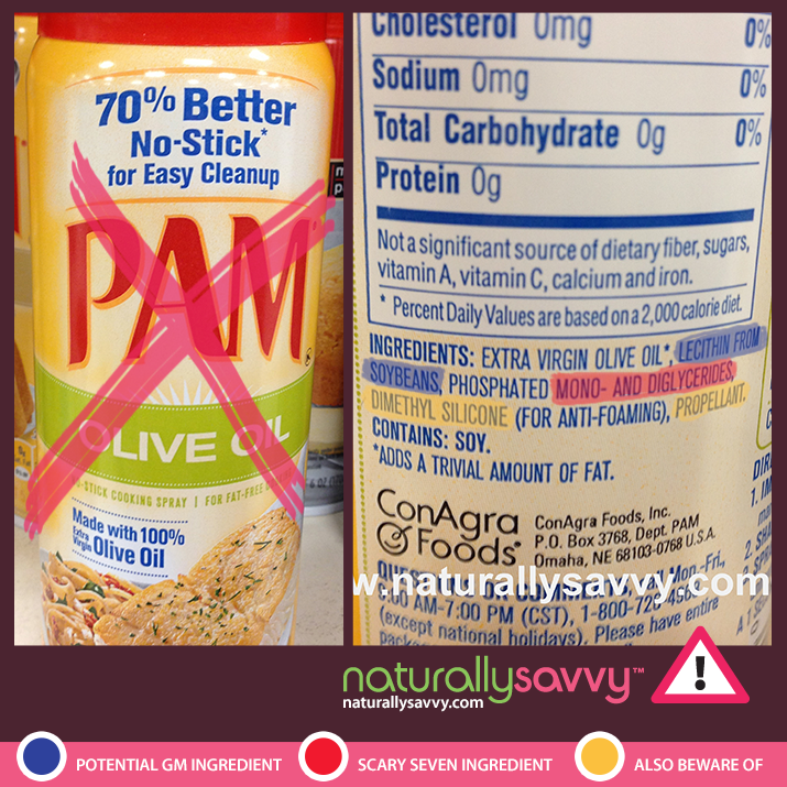 Easy Eco Swap Oil Mister vs. Cooking Spray Mindful Momma