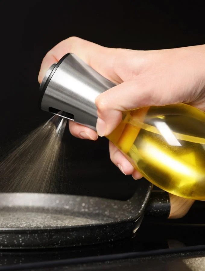 Easy Eco Swap Oil Mister vs. Cooking Spray Mindful Momma