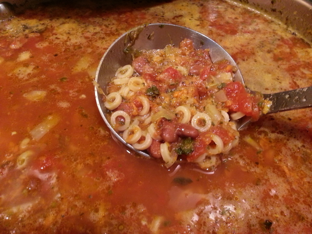 Easy Juicer Pulp Minestrone Soup Recipe