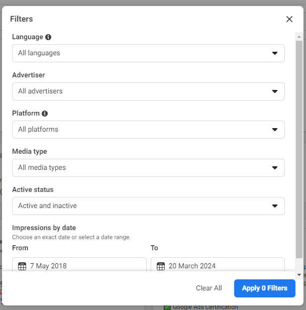 Unleash The Power Of Facebook Ad Library To Compete Online Mindmingles
