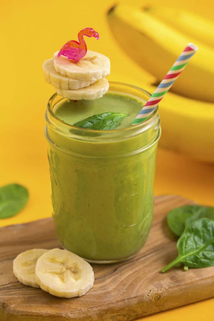 4Ingredient Spinach Banana Smoothie Mind Over Munch
