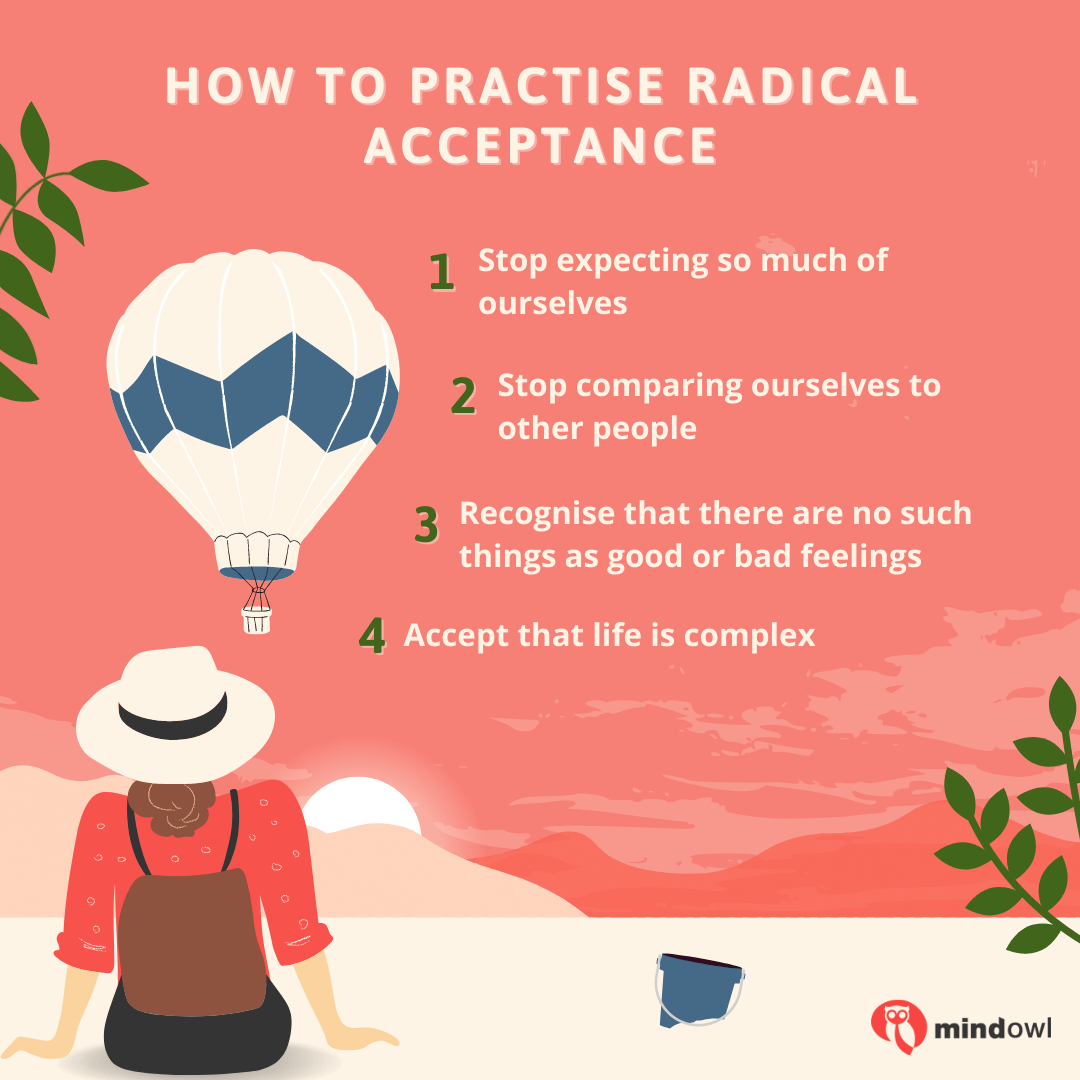 Radical Acceptance: Embracing Your Life As It Is - MindOwl