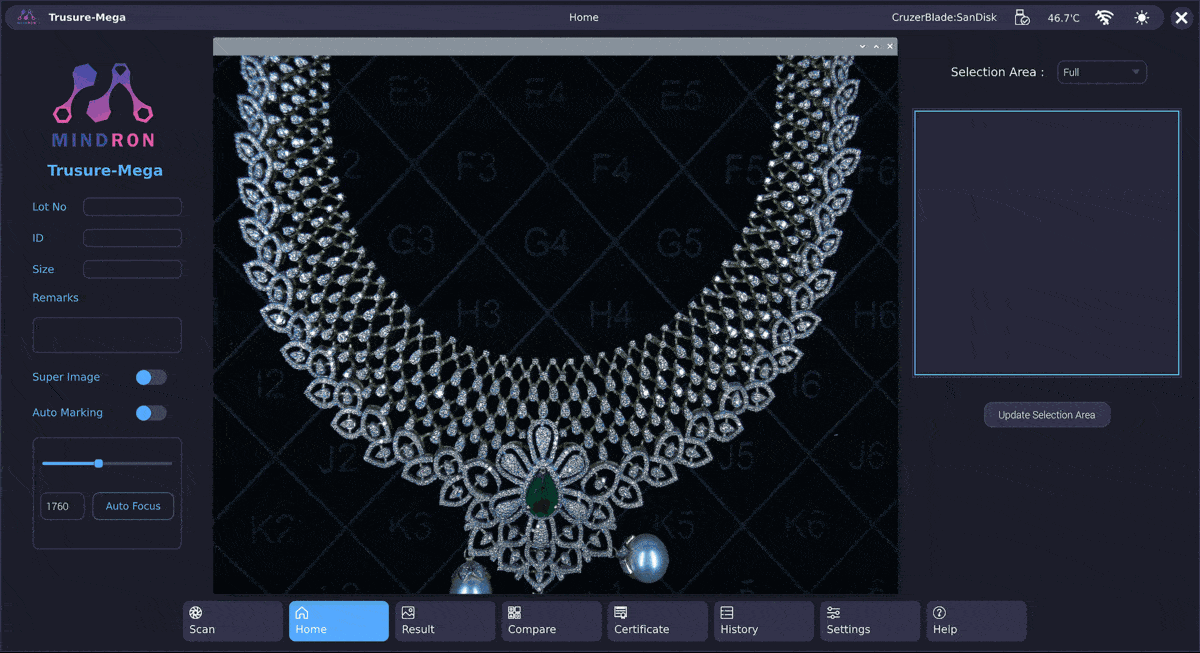 Trusure Max CVDHPHT Diamond Detection Machine
