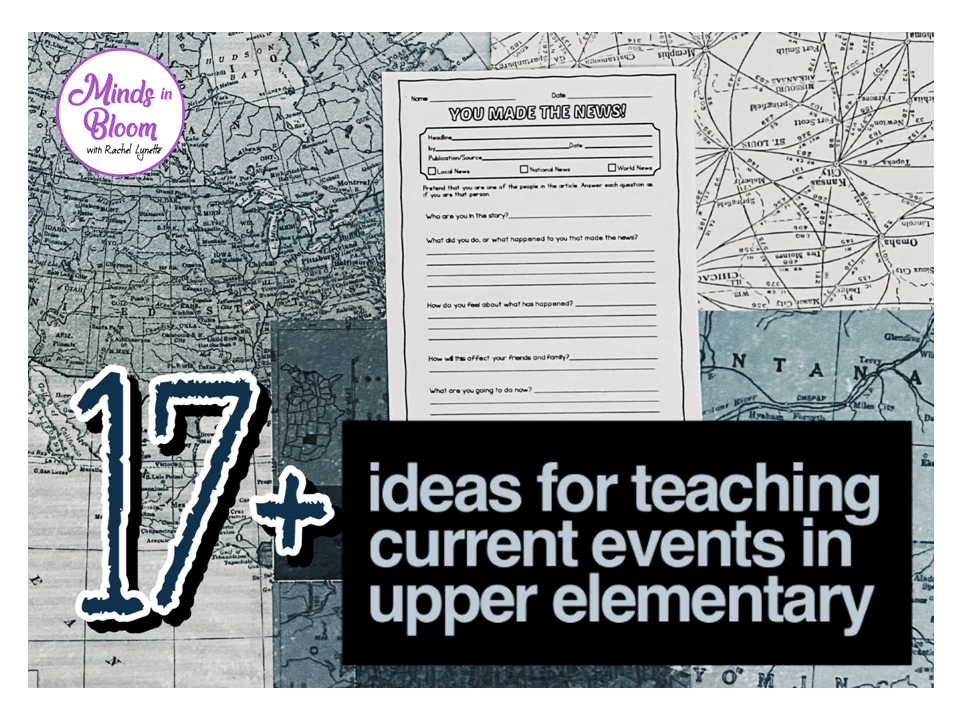 How To Teach Current Events To Middle School Students School Walls