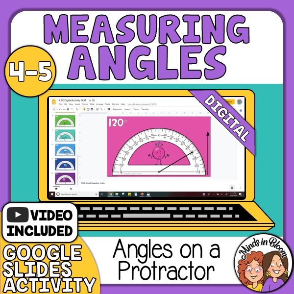 Measuring Angles Angles on a Protractor (4th & 5th) Digital Google