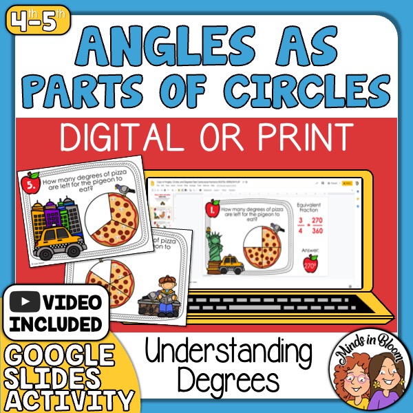 Angles as Parts of Circles Understanding Degrees (Measuring Angles