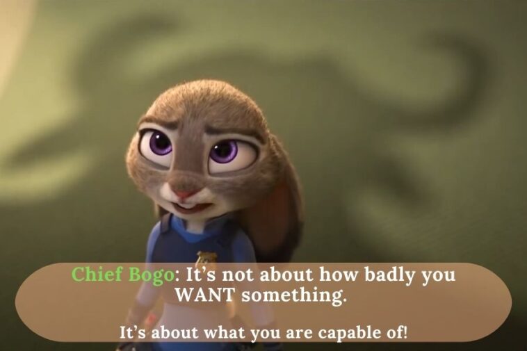 The 22 BEST Inspirational and Motivational Zootopia Quotes 2024