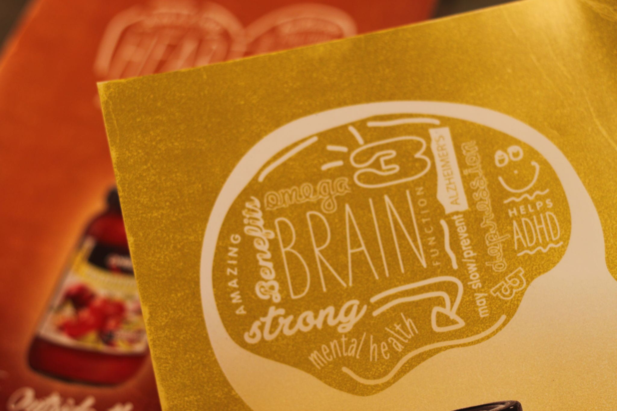 Omega Foods Mindspike Print Work