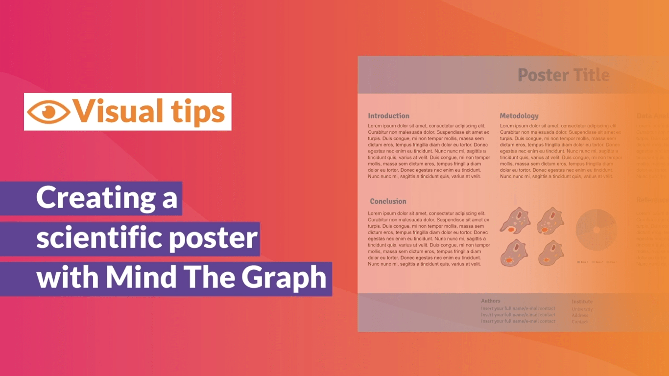 Tutorial video Creating a scientific poster Mind the Graph Blog