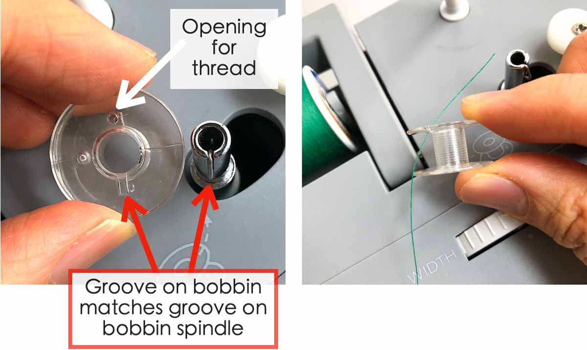 How to Thread & Wind a Bobbin for Beginners MindyMakes
