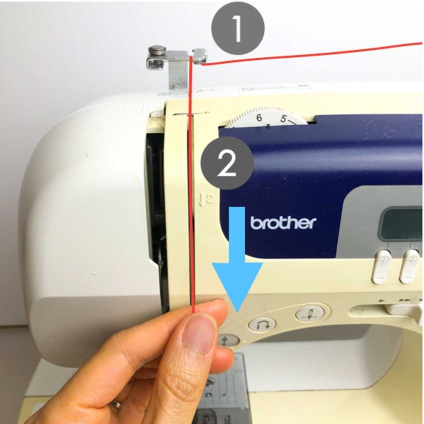 How to Thread a Brother Sewing Machine For Beginners (Detailed Pictures