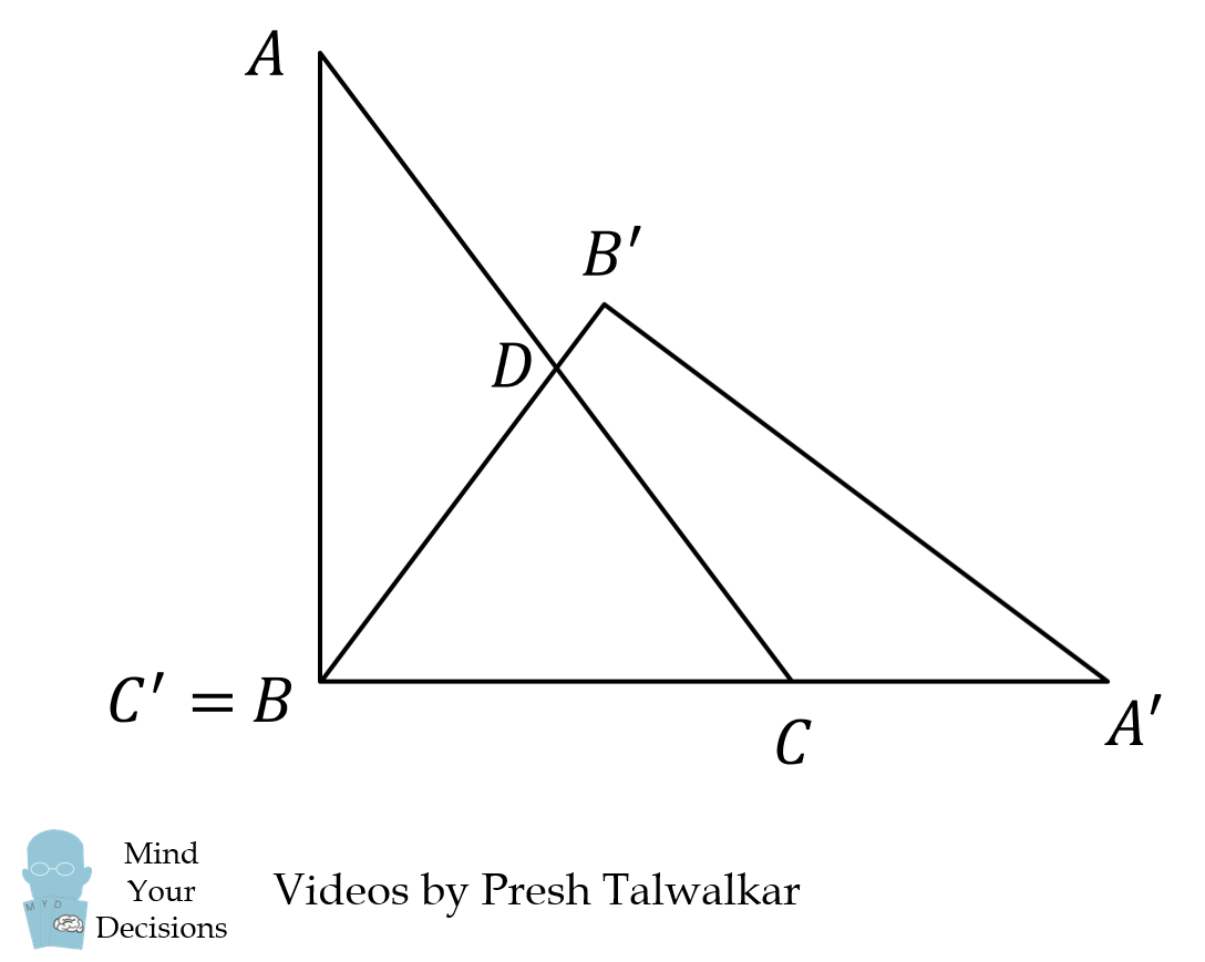 Overlapping Triangles Puzzle Mind Your Decisions