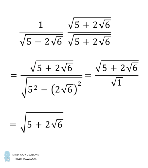 Sum of Nested Square Roots Mind Your Decisions