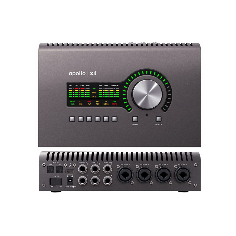 Universal Audio Apollo X4 Thunderbolt 3 Audio Interface MINDZ CONNECT
