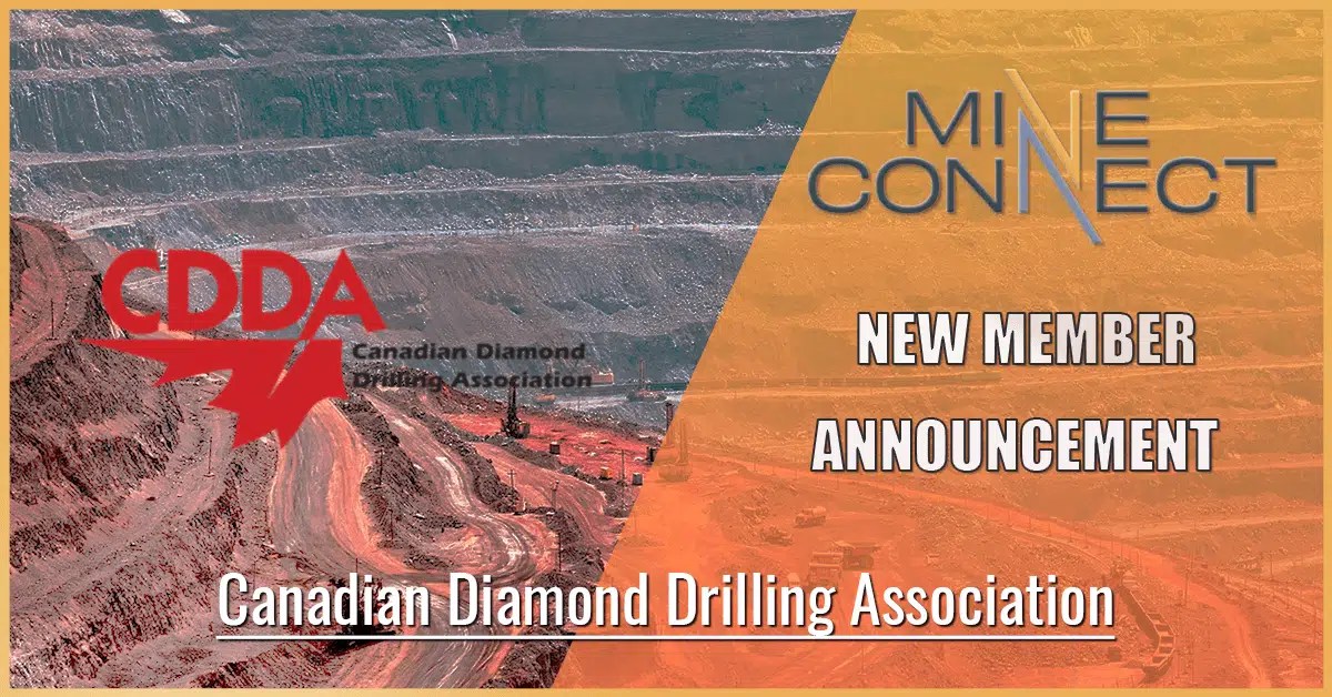 New Member Announcement Canadian Diamond Drilling Association