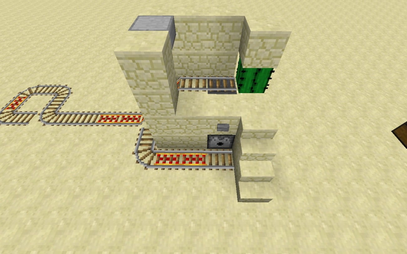ᐅ Automatischer Bahnhof in Minecraft bauen minecraftbauideen.de