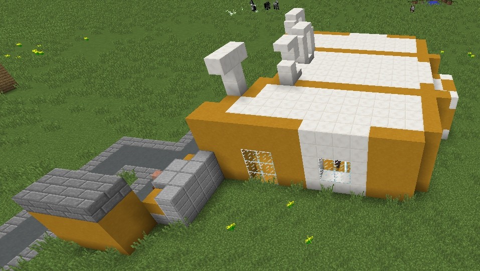 ᐅ Die Post in Minecraft bauen minecraftbauideen.de