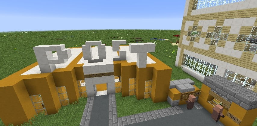 ᐅ Die Post in Minecraft bauen minecraftbauideen.de