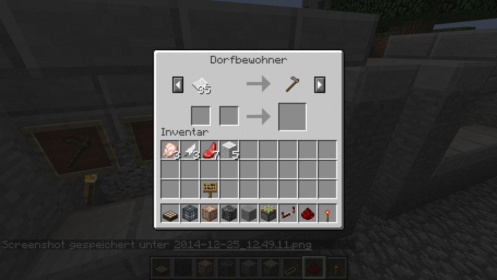 ᐅ Dorfbewohner mit eigenen Angeboten in Minecraft bauen minecraft