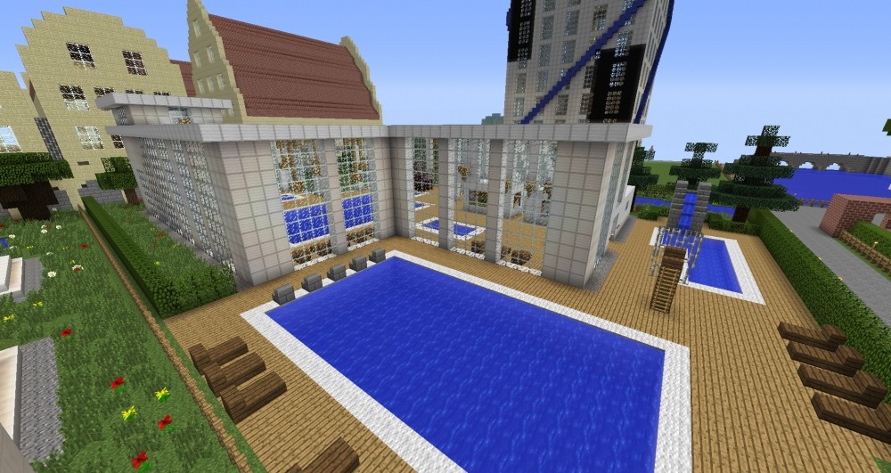 ᐅ Dusche in Minecraft bauen minecraftbauideen.de