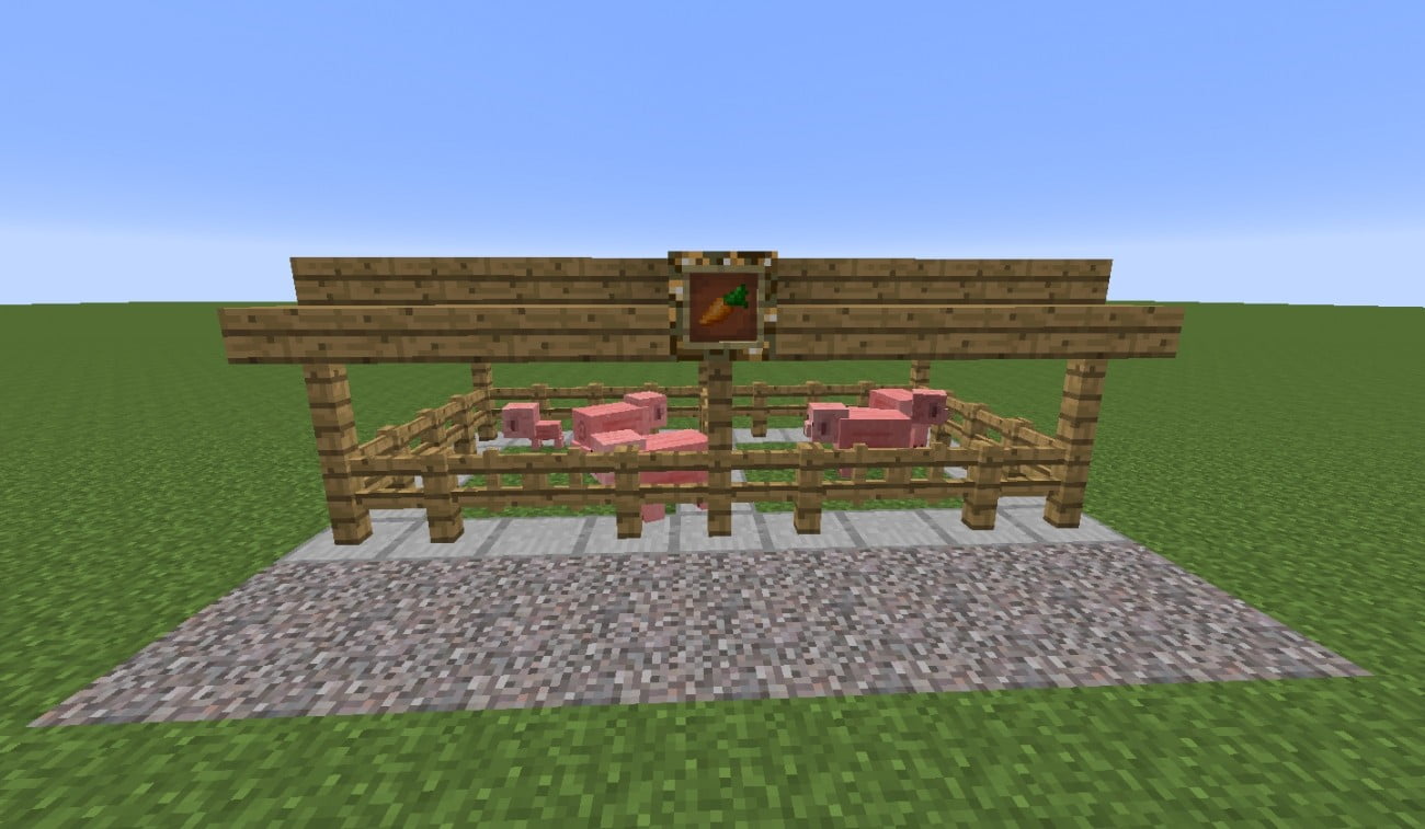 ᐅ Einfacher Stall in Minecraft bauen minecraftbauideen.de