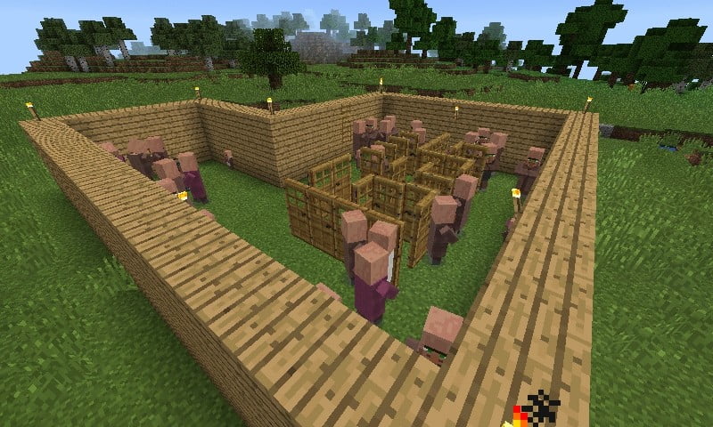 ᐅ EisengolemFarm in Minecraft bauen minecraftbauideen.de