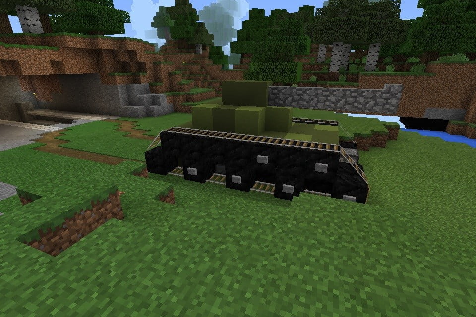 ᐅ Funktionsfähiger Panzer in Minecraft bauen minecraftbauideen.de