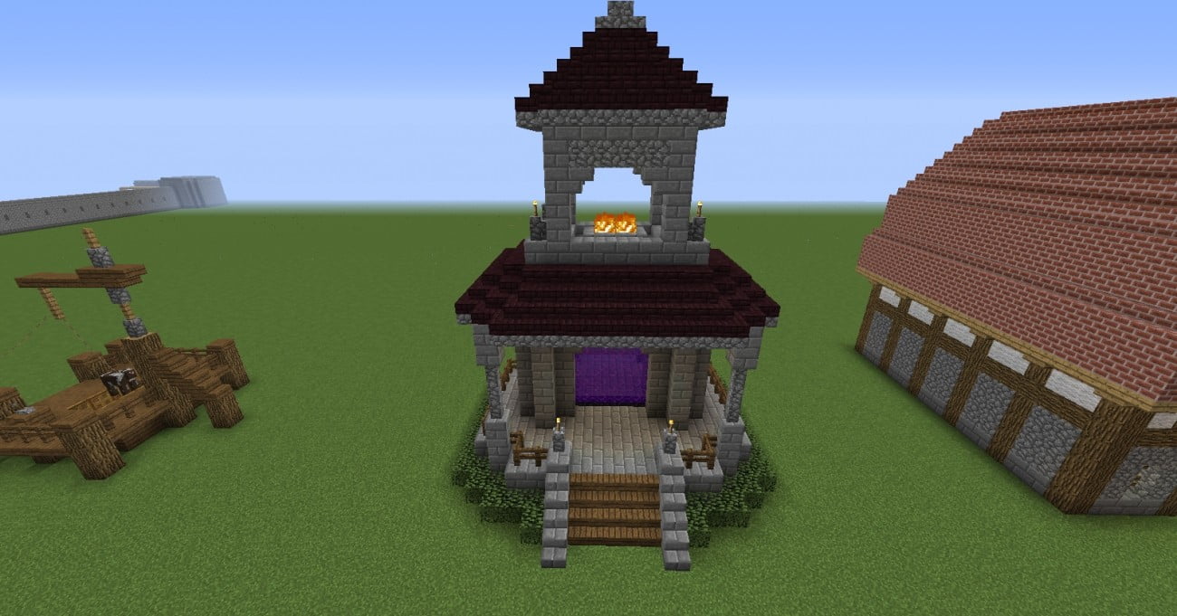 ᐅ Heiliges Portal in Minecraft bauen minecraftbauideen.de