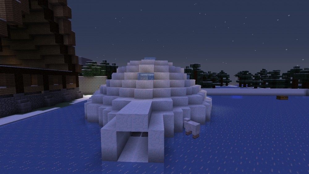 ᐅ Iglu in Minecraft bauen minecraftbauideen.de