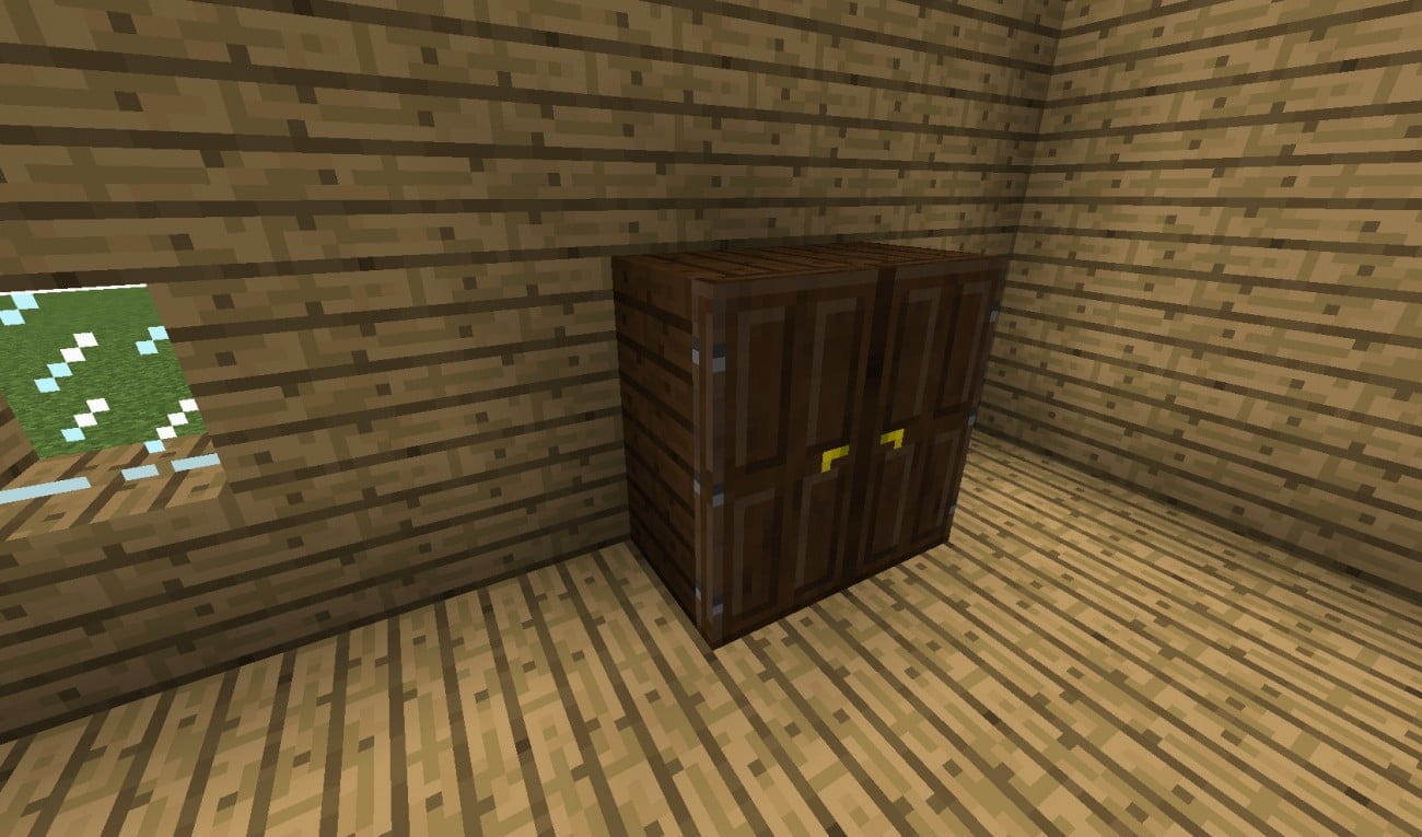 ᐅ Kleiderschrank in Minecraft bauen minecraftbauideen.de