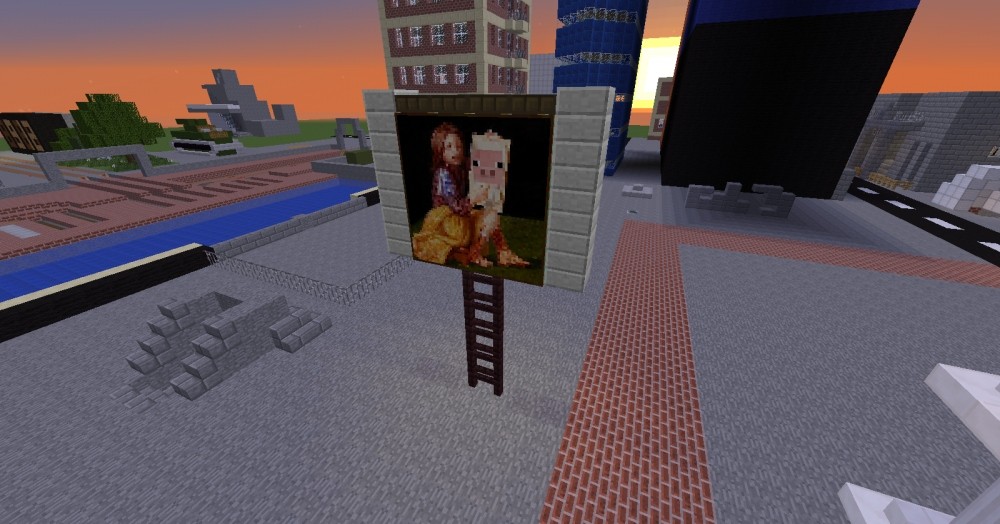 ᐅ Leuchtreklame in Minecraft bauen minecraftbauideen.de
