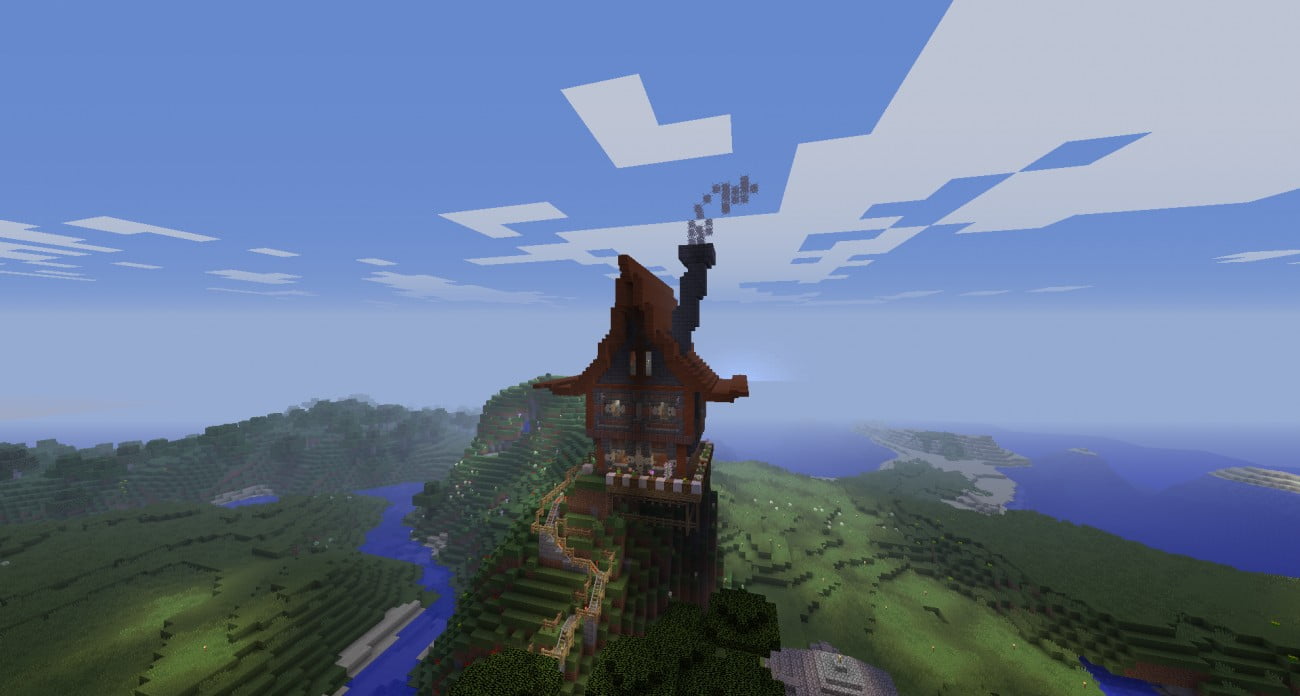 ᐅ Magier Haus in Minecraft bauen minecraftbauideen.de
