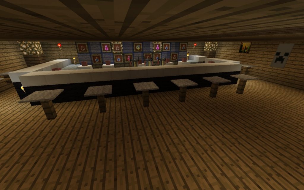 ᐅ Moderne Bar in Minecraft bauen minecraftbauideen.de