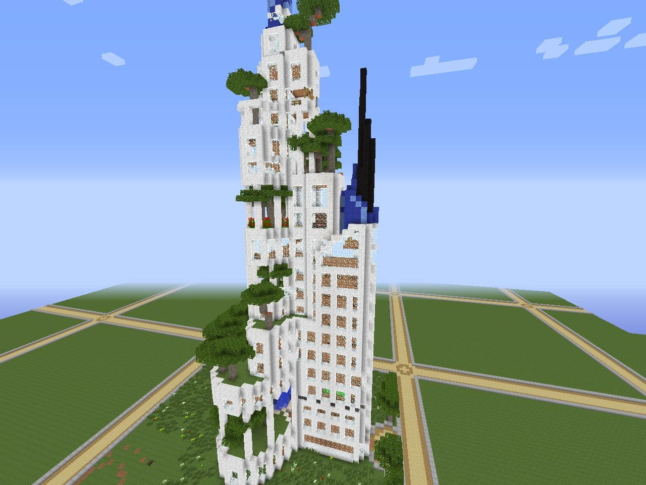 Minecraft Modern Tower