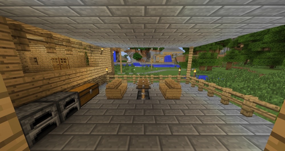 ᐅ Rustikales Haus in Minecraft bauen minecraftbauideen.de