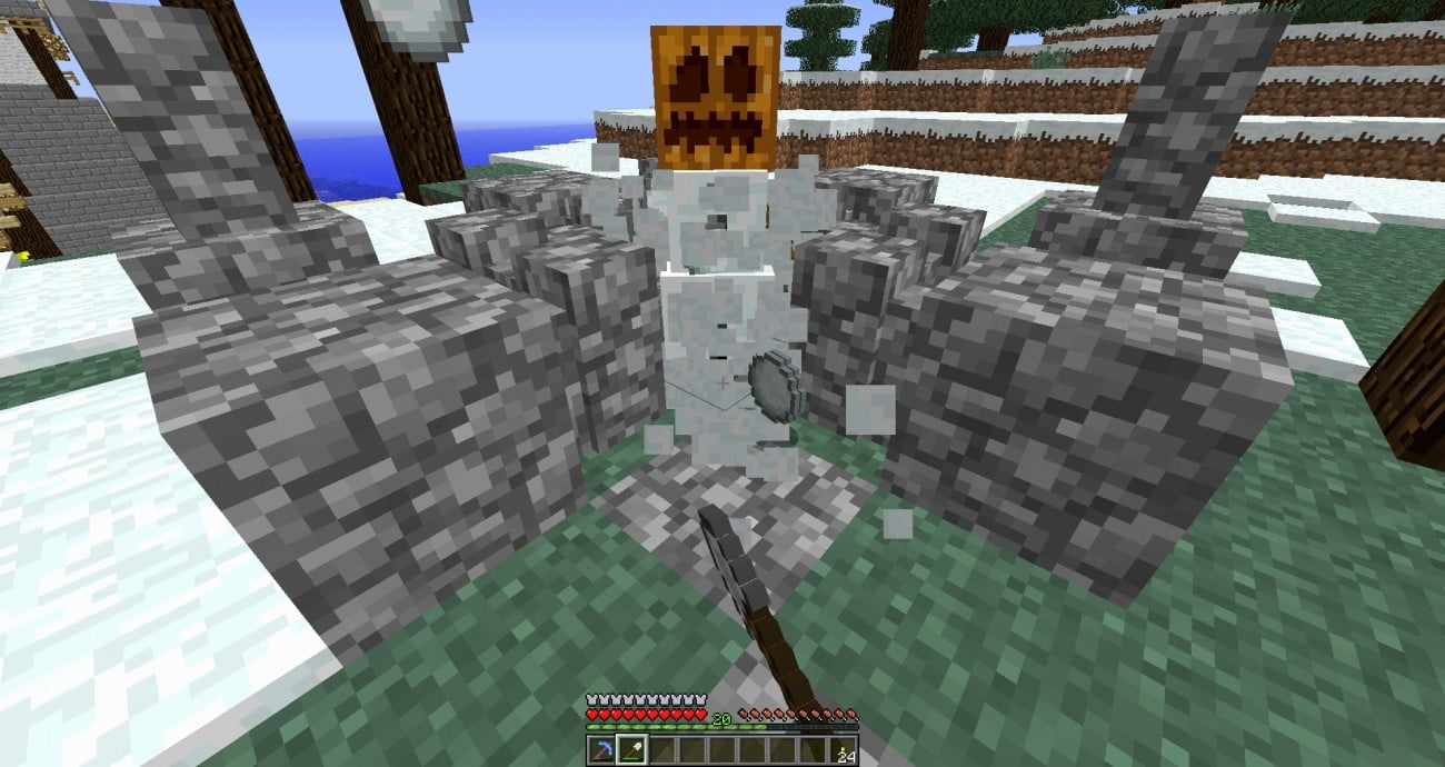 ᐅ Schneefarm in Minecraft bauen minecraftbauideen.de