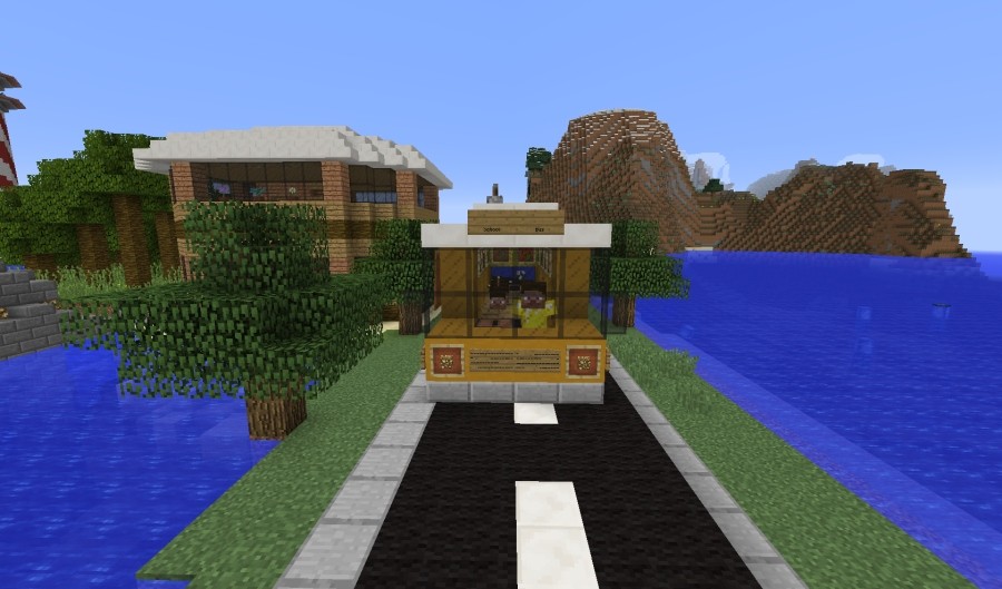 ᐅ Schulbus in Minecraft bauen minecraftbauideen.de