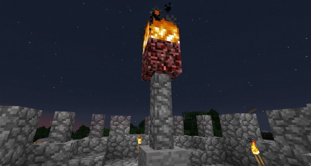 ᐅ Signalfeuer in Minecraft bauen minecraftbauideen.de