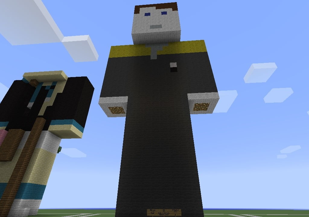 ᐅ Skin Statue in Minecraft bauen minecraftbauideen.de